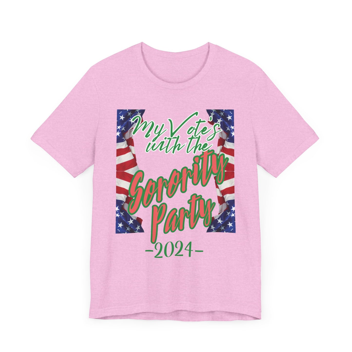 My vote's with the Sorority Party (Pink/Green)