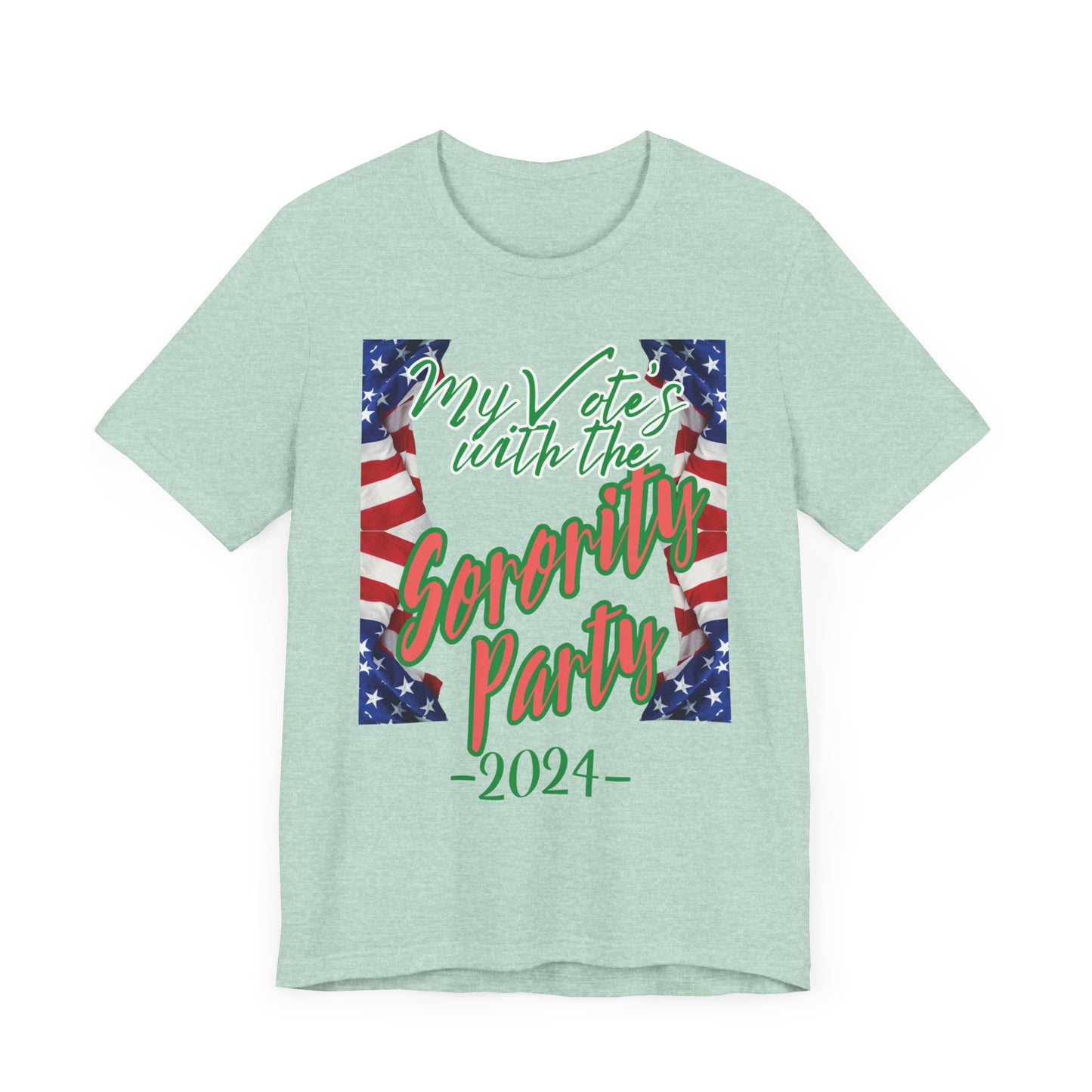 My vote's with the Sorority Party (Pink/Green)